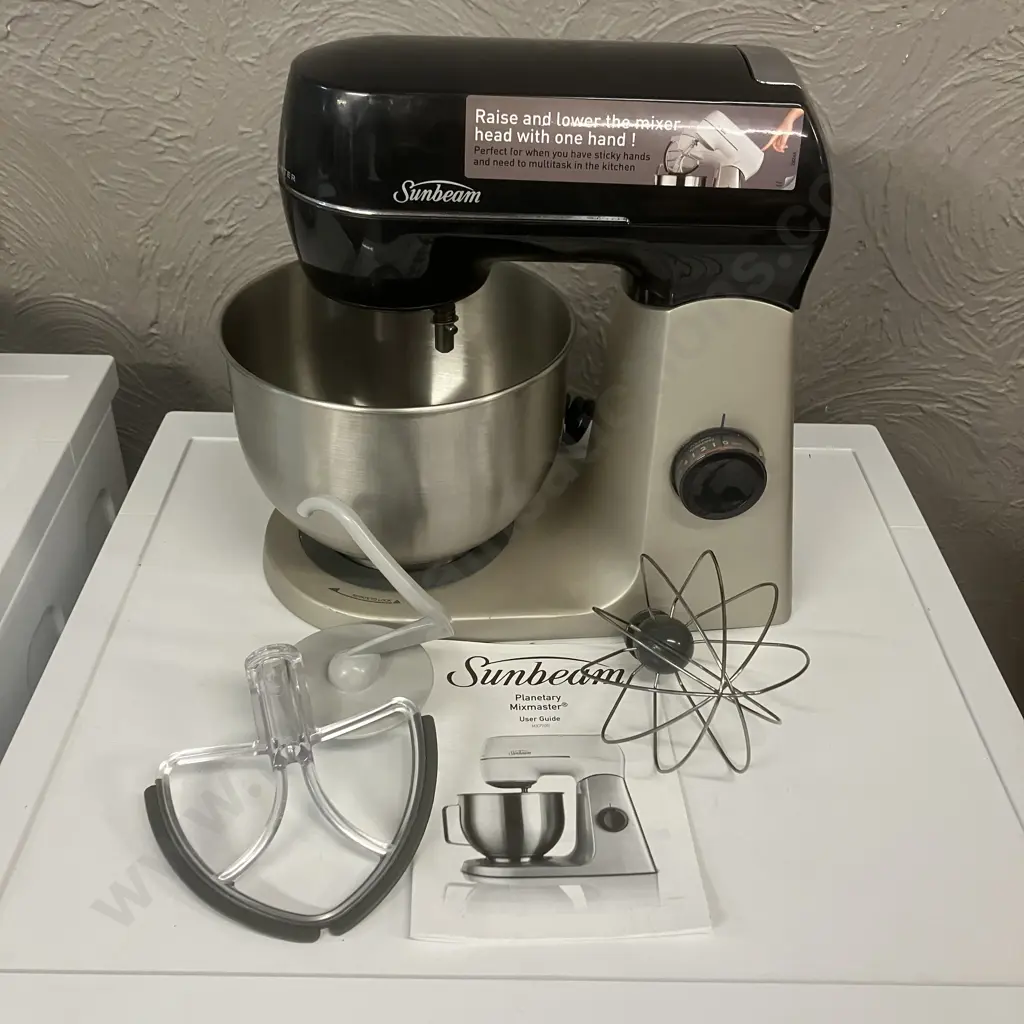 Sunbeam Planetary Mixmaster Food Mixer MX7900SC - Black Image 1++