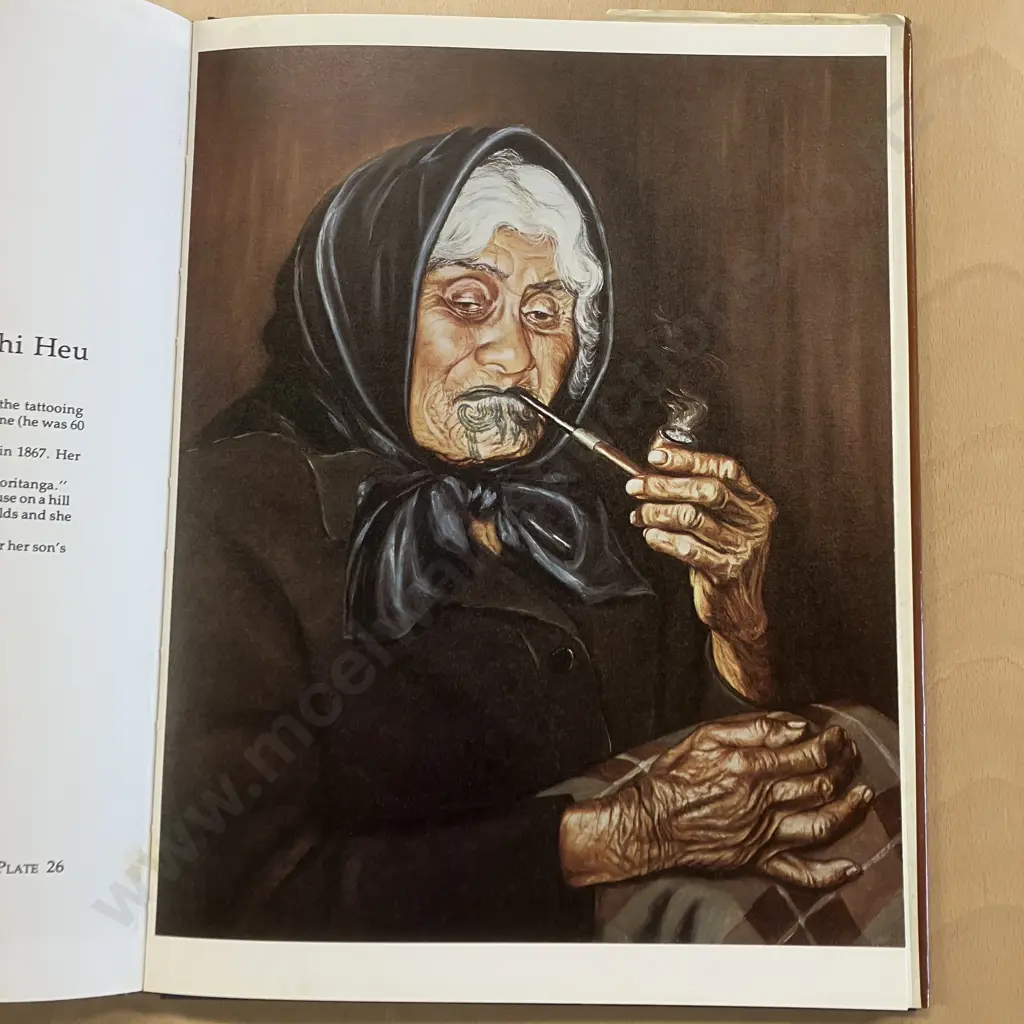 The Blue Privilege: The Last Tattooed Maori Women Te Kuia Moko - Harry Sangl. 1980 Signed First Edition Image 1++