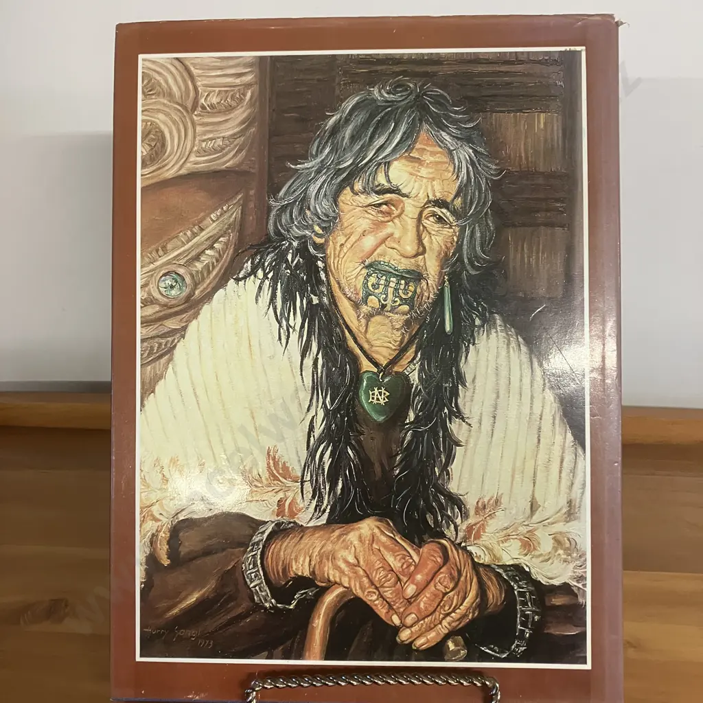 The Blue Privilege: The Last Tattooed Maori Women Te Kuia Moko - Harry Sangl. 1980 Signed First Edition Image 1++