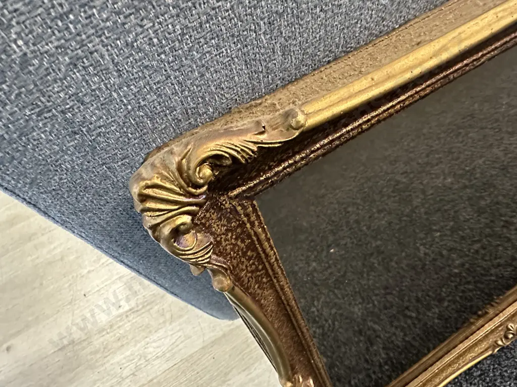 Vintage Rectangular Mirror, Ornate Gilt Framed. 57 x 72cm Image 1++