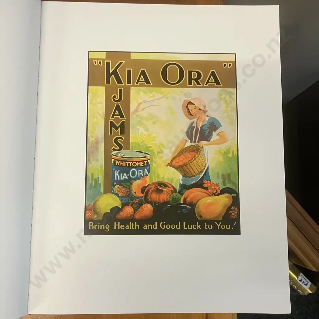 Scarce Promoting Prosperity. The Art of Early New Zealand Advertising by Peter Alsop and Gary Stewart 2013 Hardcover Image 1++