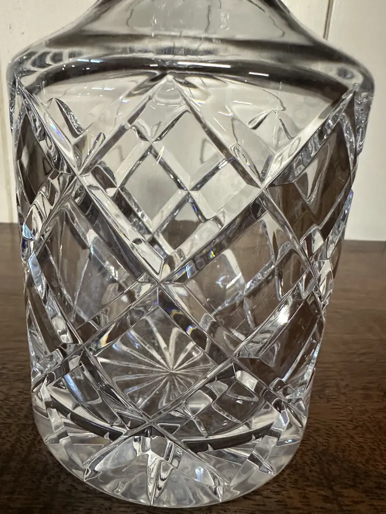 Vintage Crystal Decanter Image 1++