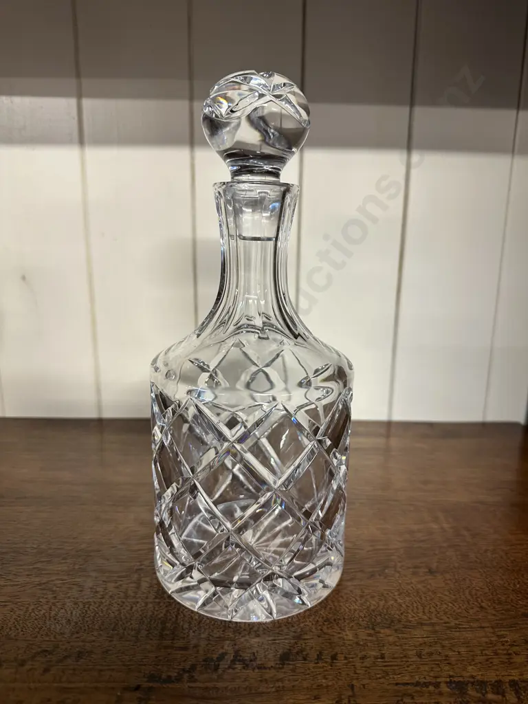 Vintage Crystal Decanter Image 1++