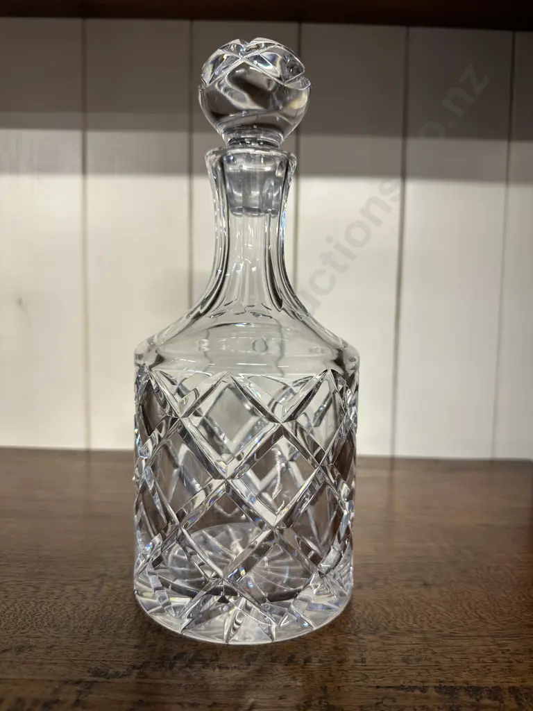 Vintage Crystal Decanter Image 1++