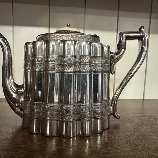 Victorian Silverplate Teapot