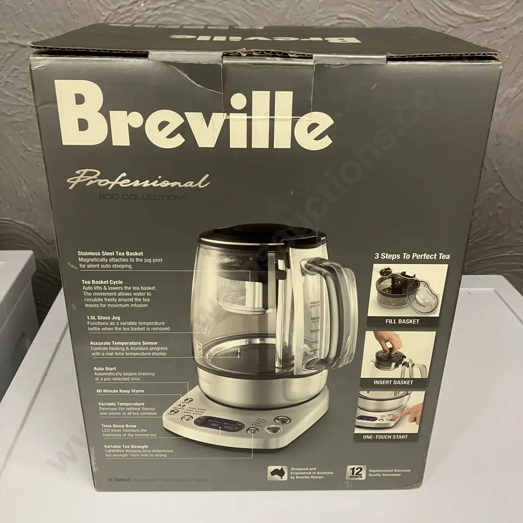 Breville BTM800 Automatic Tea Maker & Kettle Image 1++