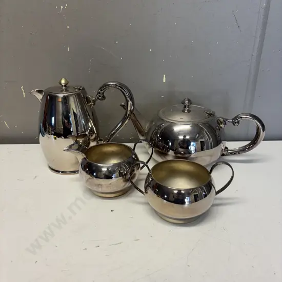 Waterhouse Silver Plate 4 piece teaset