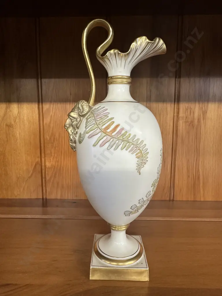 Art Nouveau Royal Worcester Ewer H27cm. Image 1++
