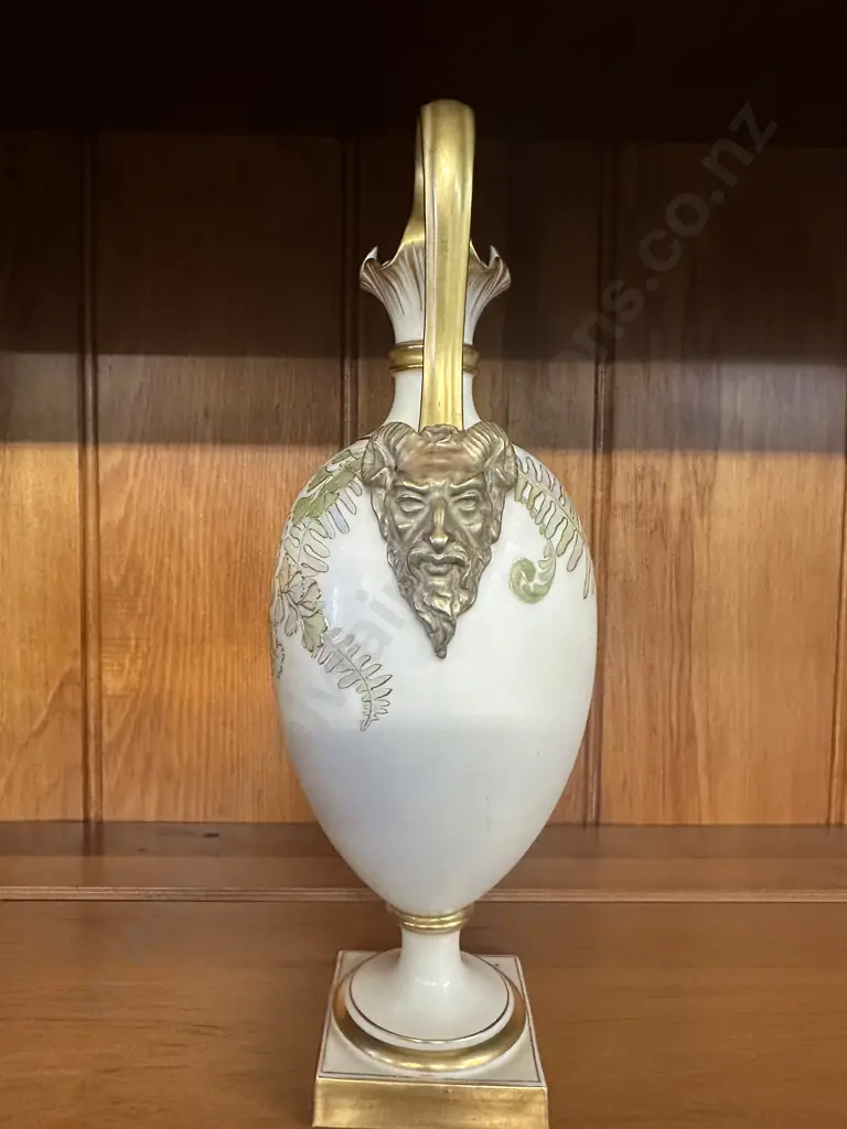 Art Nouveau Royal Worcester Ewer H27cm. Image 1++