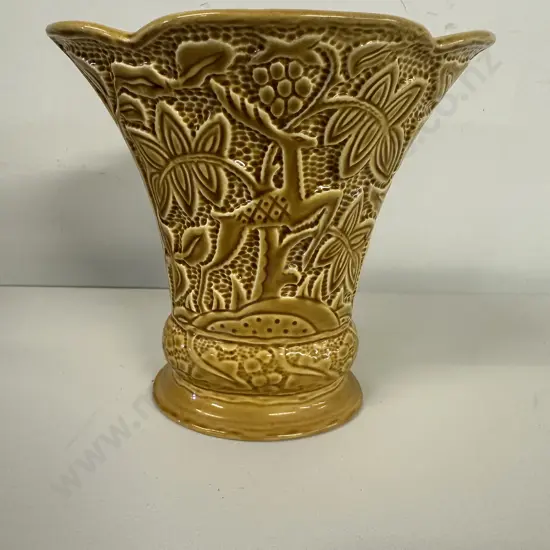English Shorter Vase #309 Textured Pattern