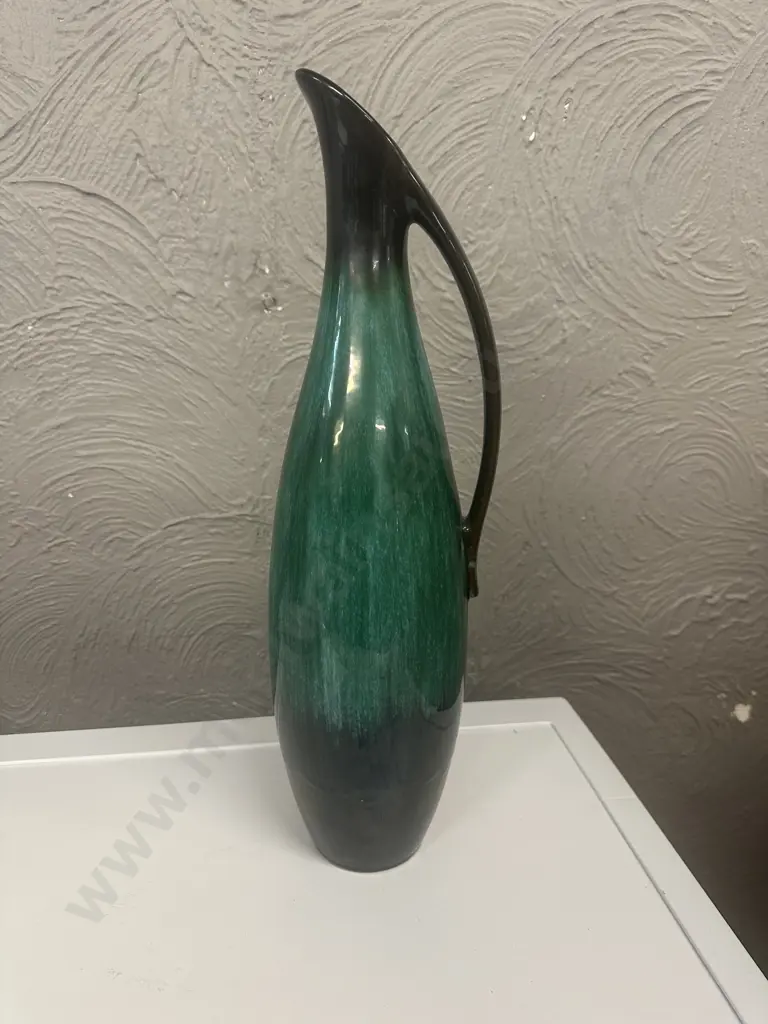 Large Blue Mountain Pottery Pitcher H49cm. Image 1++
