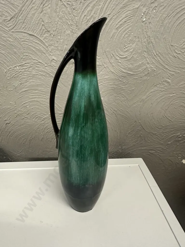 Large Blue Mountain Pottery Pitcher H49cm. Image 1++