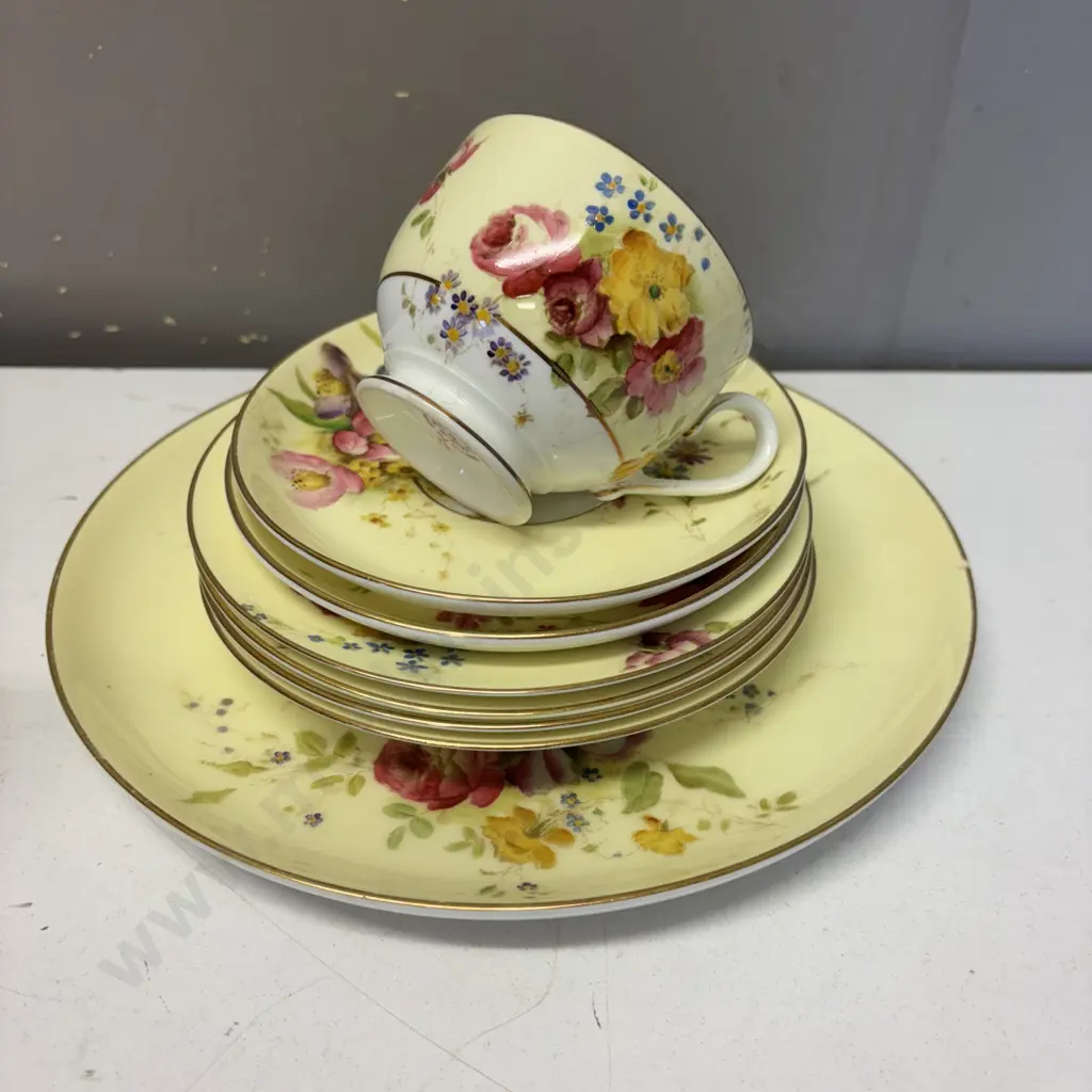 Assorted Royal Worcester Handpainted Teaware Image 1++