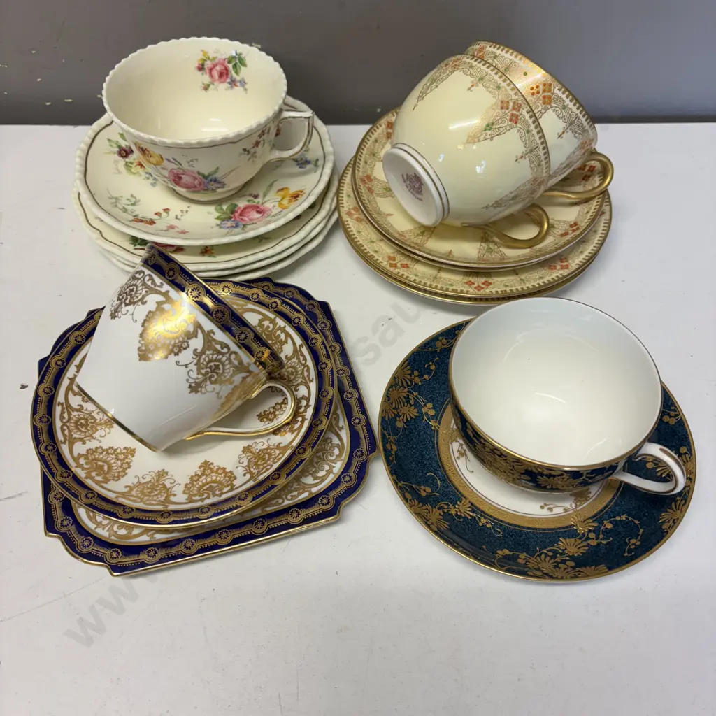 Assorted teaware.  Royal Doulton, Royal Winton and Aynsley Image 1++