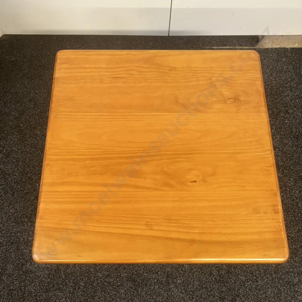 Square Solid Wood Occasional Table. 40 x 70cm Image 1++