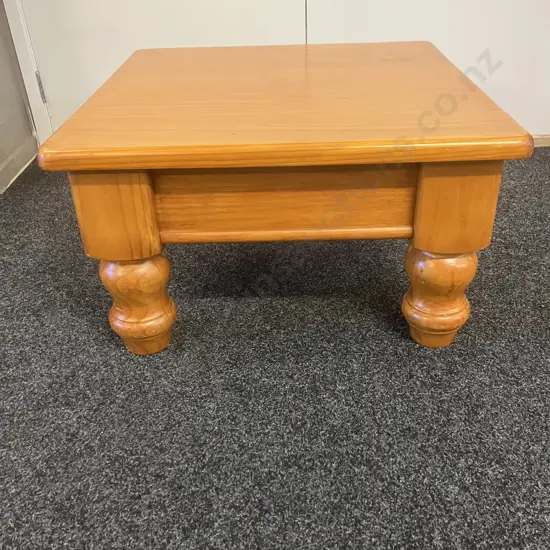 Square Solid Wood Occasional Table. 40 x 70cm