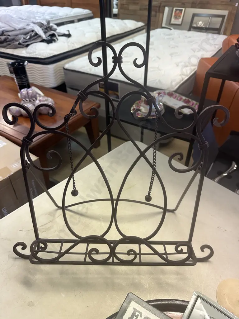 Wrought Recipe Stand, Coca Cola, Wall Art, Espresso Coffee Signs Etc Image 1++