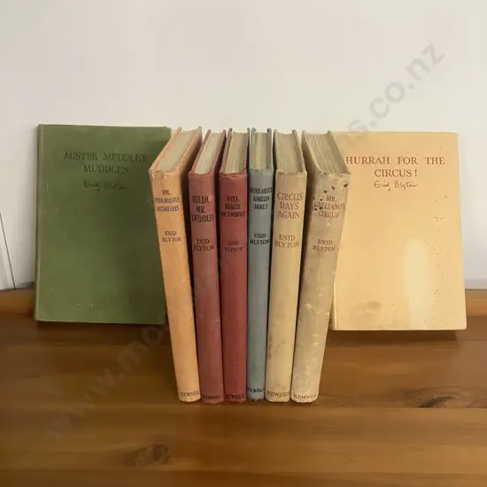 Enid Blyton Books x 8 - Various 1950's