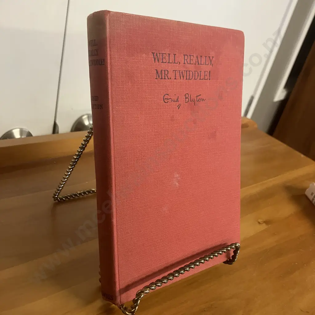 WELL, REALLY, MR. TWIDDLE! by Enid Blyton 1953 First Edition Hardcover Image 1++