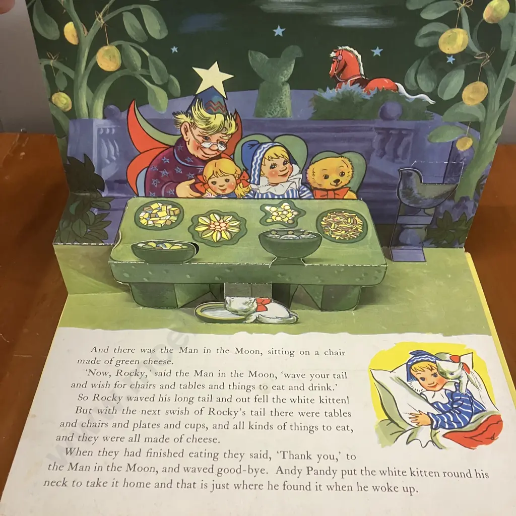Scarce First Edition of Andy Pandy and Rocky Red by Maria Bird, Illustrated by Matvyn Wright Image 1++