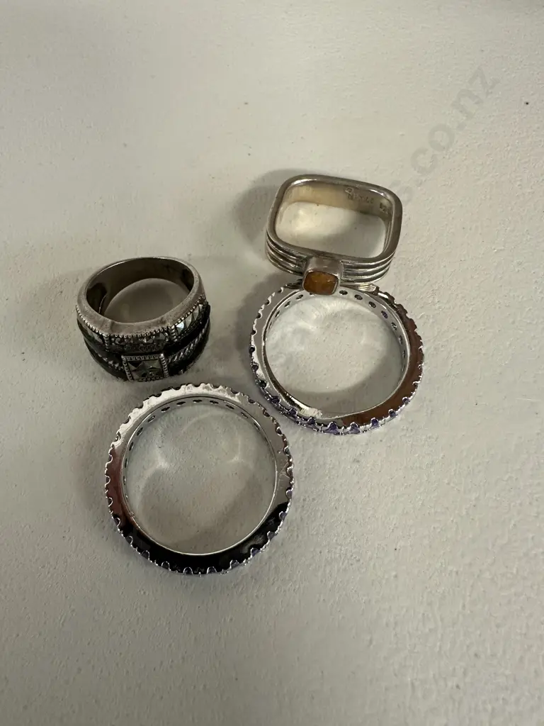  Selection Of Rings Including 925 Image 1++