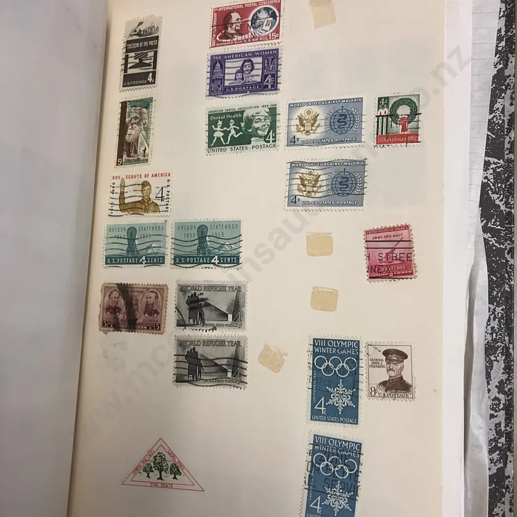 NZ Stamps Navy 75 Years Presentation Pack & FDC, Assorted NZ FDC's, Etc With Binder of Assorted World Stamps Image 1++