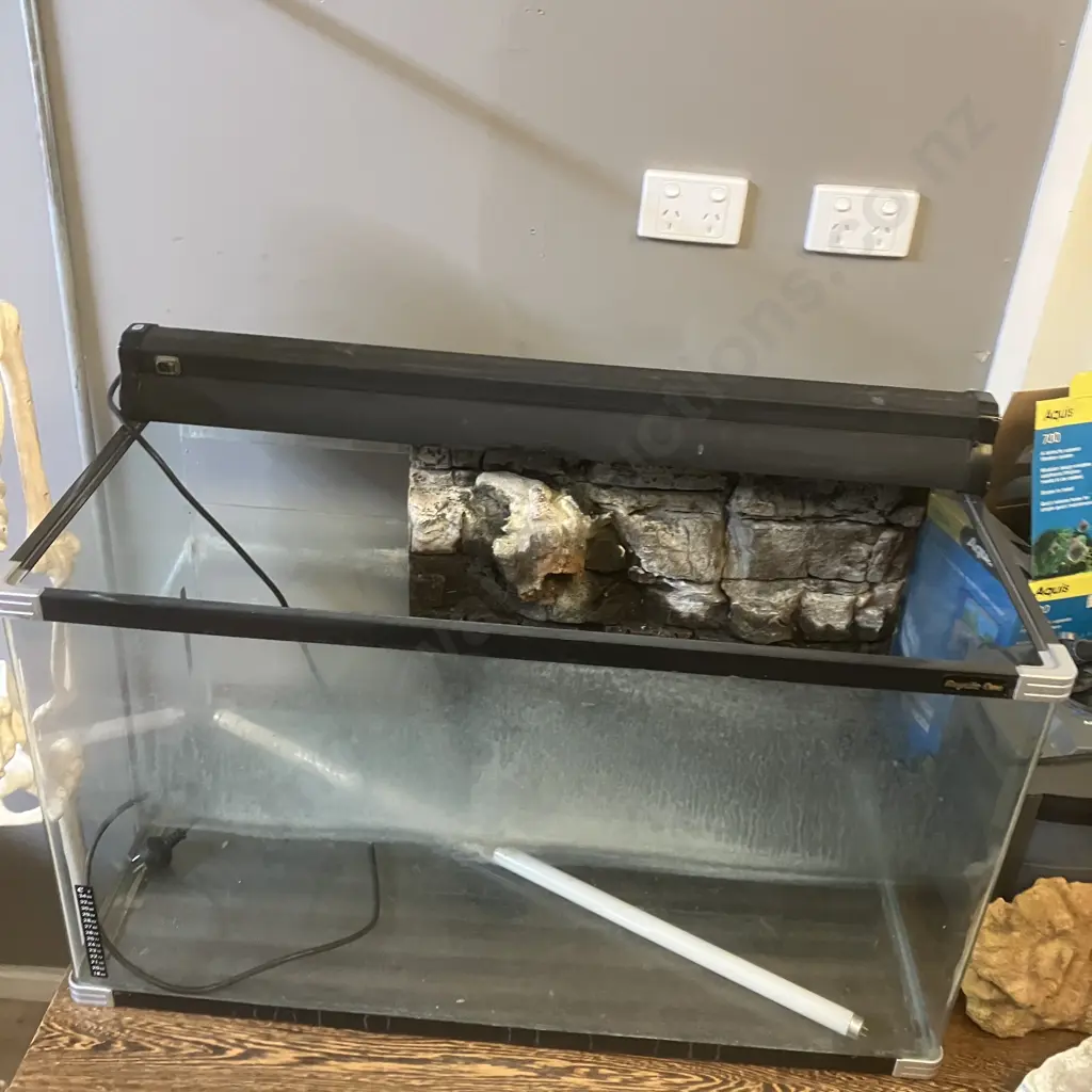 Reptile One Tank & Accessories Including an Aqua One Aquis 700 Filter Image 1++