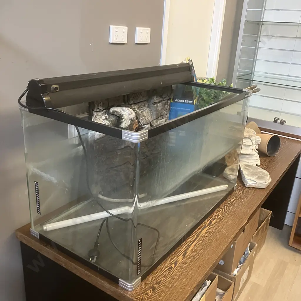 Reptile One Tank & Accessories Including an Aqua One Aquis 700 Filter Image 1++