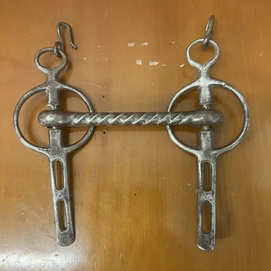 Vintage Solid Nickel Liverpool Driving Bit -Two Slot