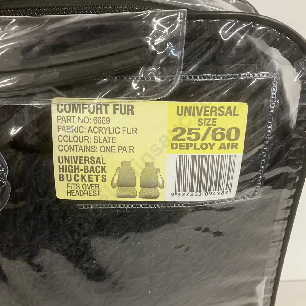 SCA Comfort Fur Seat Covers Image 1++