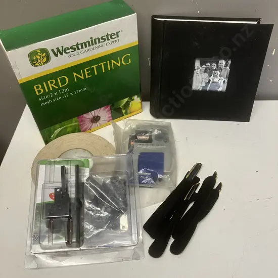 Box Lot Pens, Hardware Etc