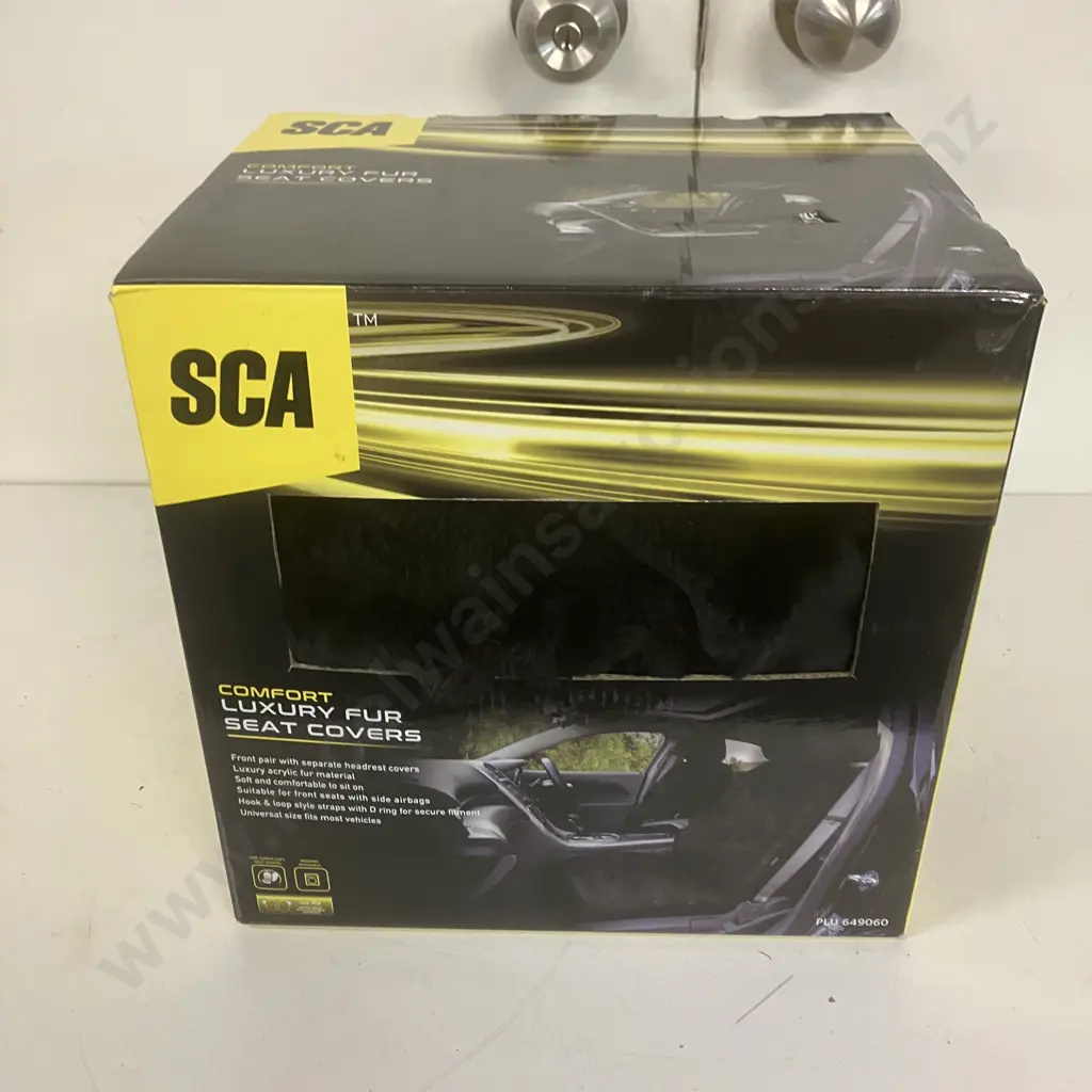SCA Luxury Fur Seat Covers Image 1++