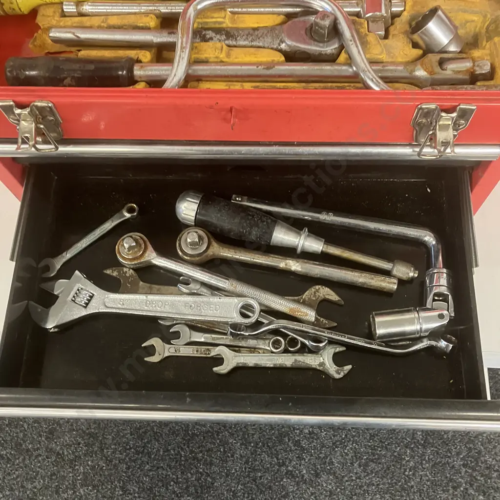 Red Toolbox And Tools Image 1++