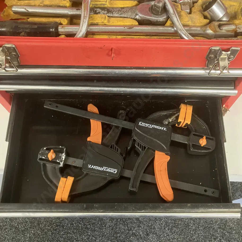 Red Toolbox And Tools Image 1++