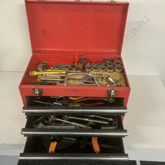 Red Toolbox And Tools