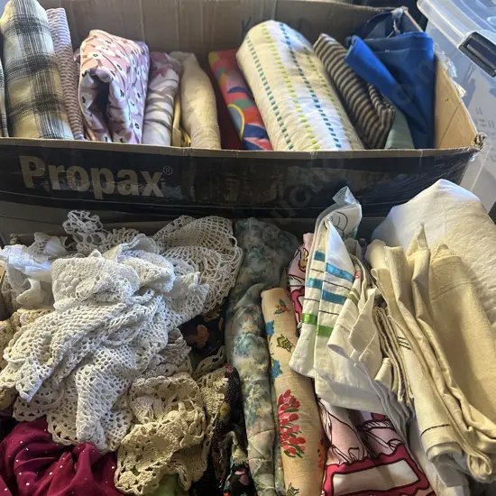 Fabric & Linen Assorted 2x Boxes