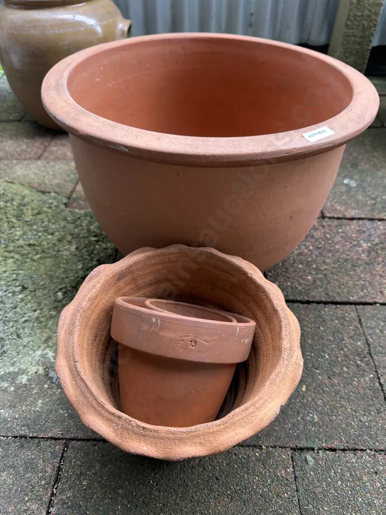 Assorted Terracotta Plant Pots Image 1++