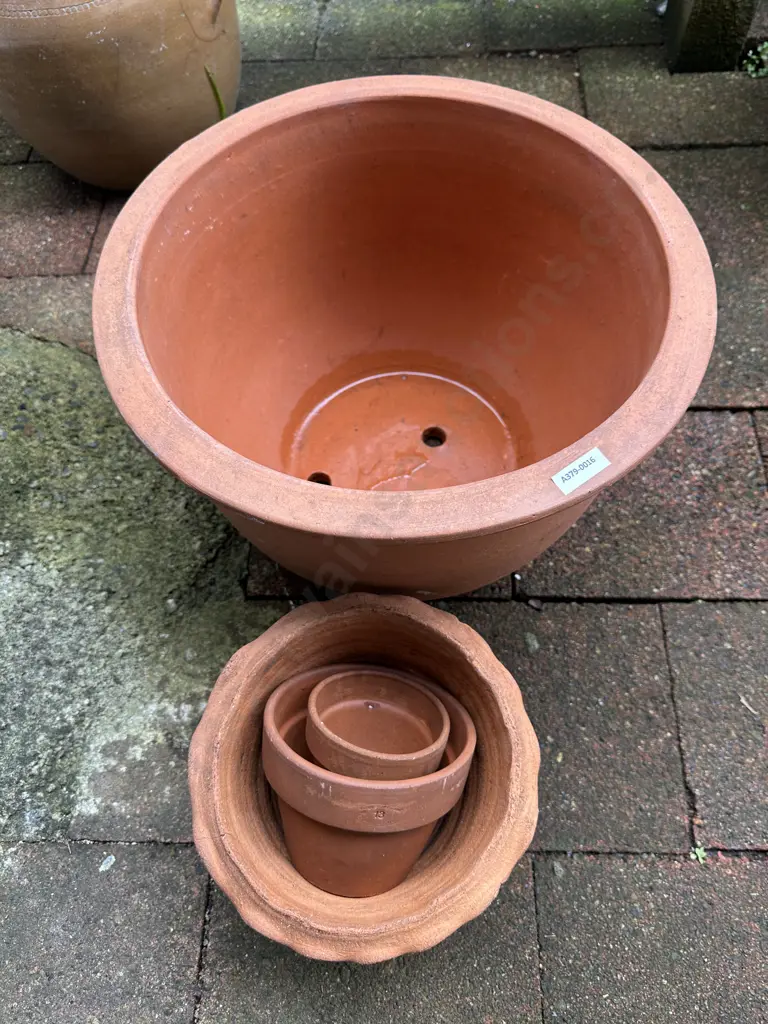 Assorted Terracotta Plant Pots Image 1++