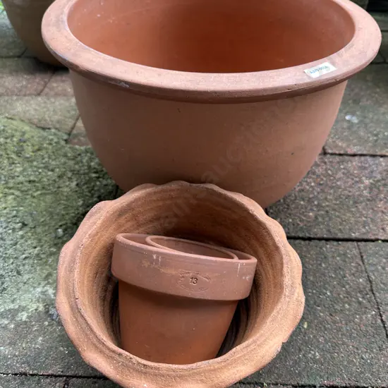 Assorted Terracotta Plant Pots