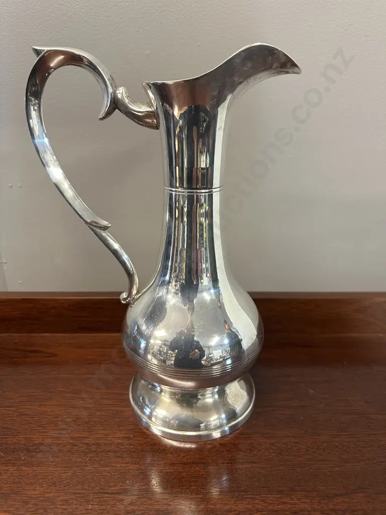 Vintage Silver Plated Ewer H27.5cm. Image 1++