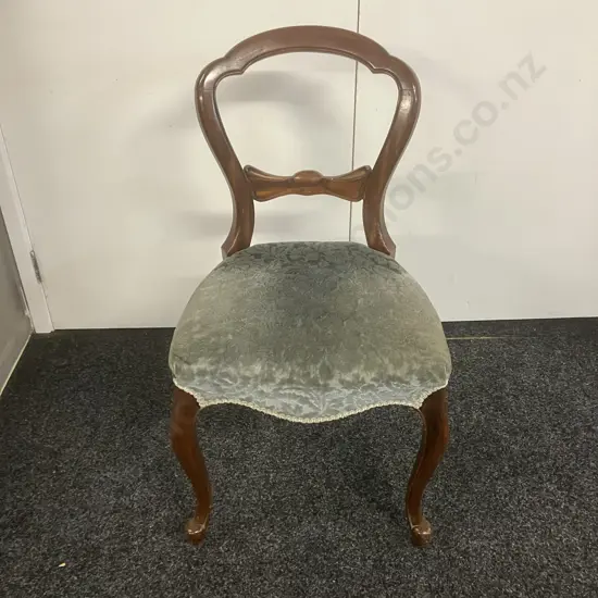 Victorian Balloon Back Bedroom Chair