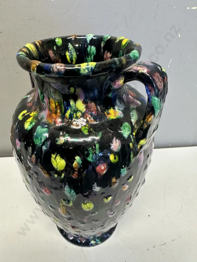 Awaji Style Pottery Vase. 39cm (AF To Base) Image 1++