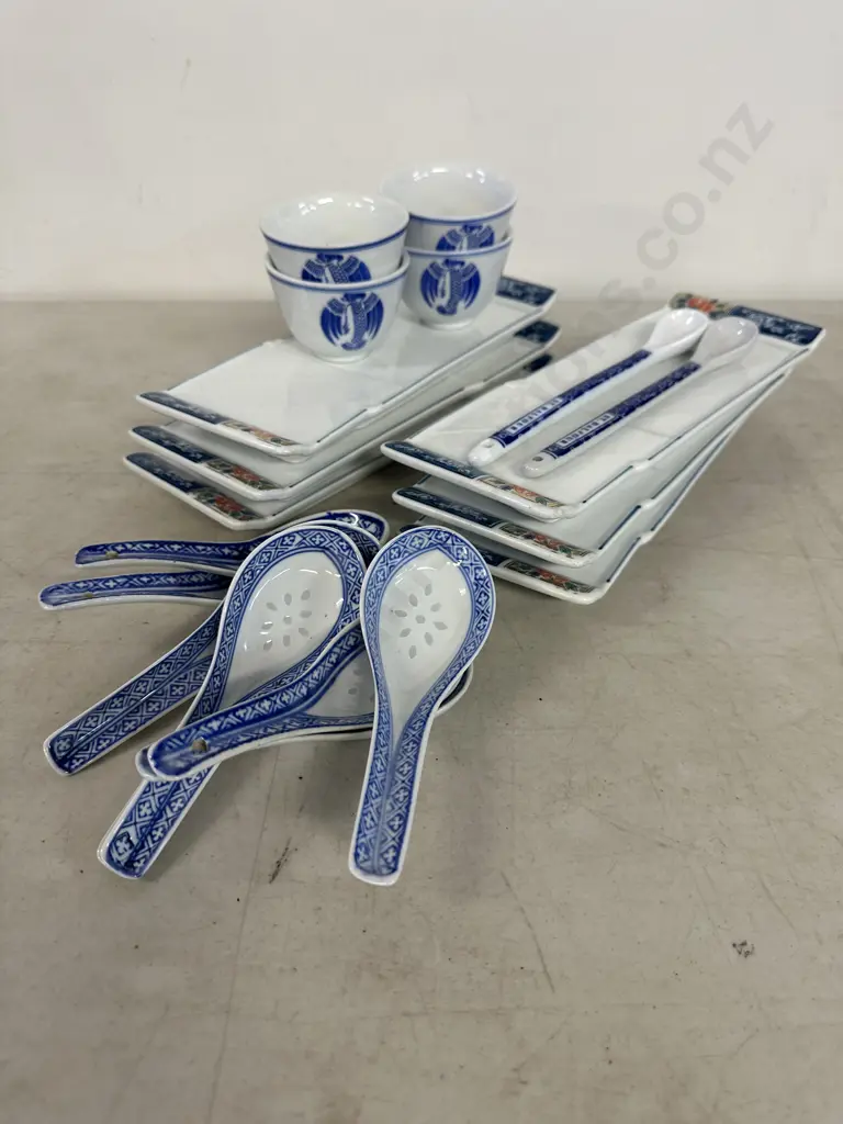 Rectangular Porcelain Japanese Tableware Image 1++