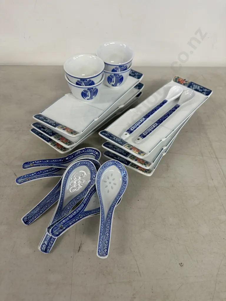 Rectangular Porcelain Japanese Tableware Image 1++