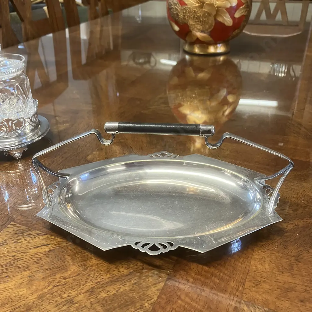 Crystal Jam Pots & Silverware Items Image 1++