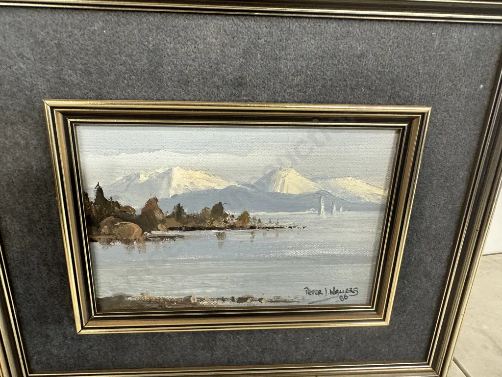 Assorted Vintage Framed Artwork Water Colour Landscape, Oil Painting Etc Image 1++