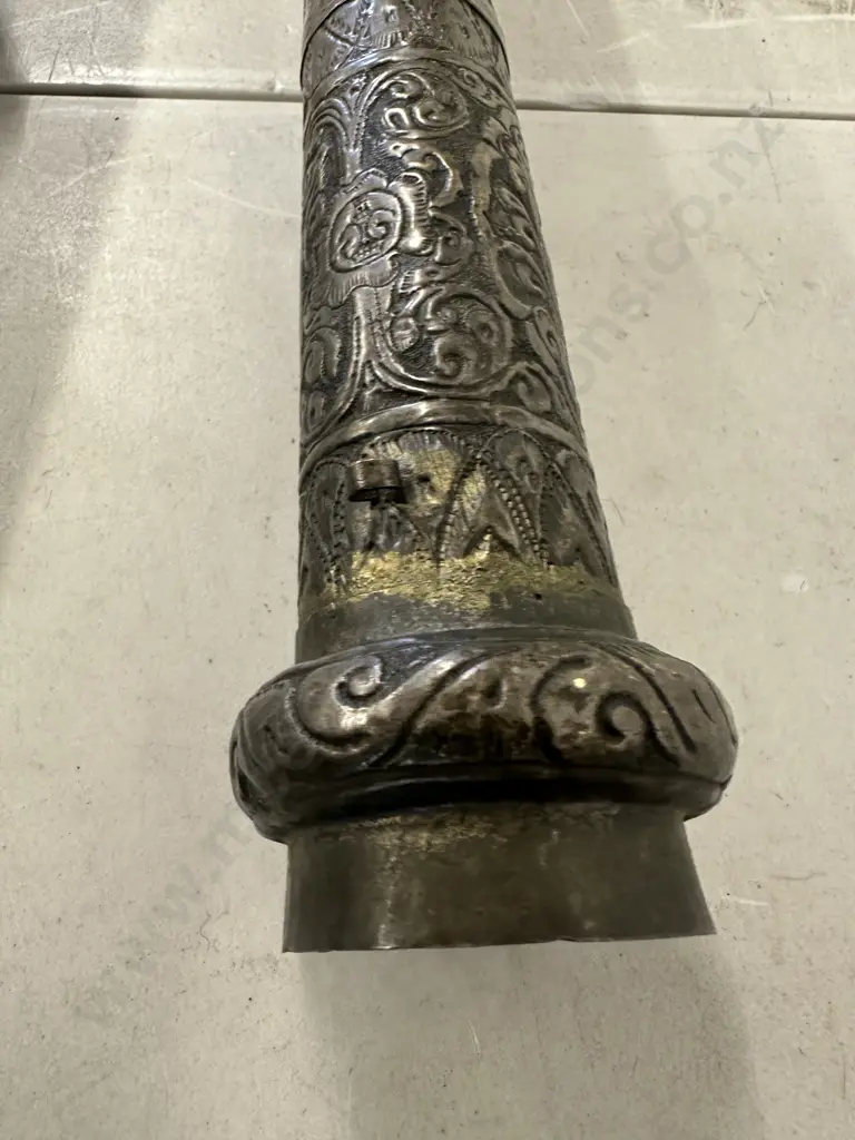 Vintage Mid Century Southeast Asian Dha With Scabbard. L122cm Image 1++