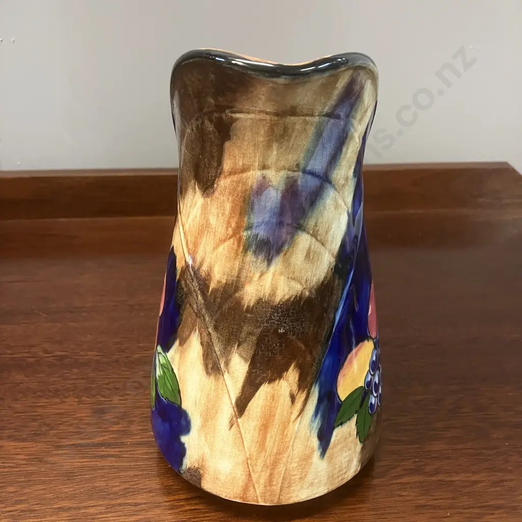 Art Deco 1930s H&K Tunstall "Autumn" Jug. H22.5cm Image 1++