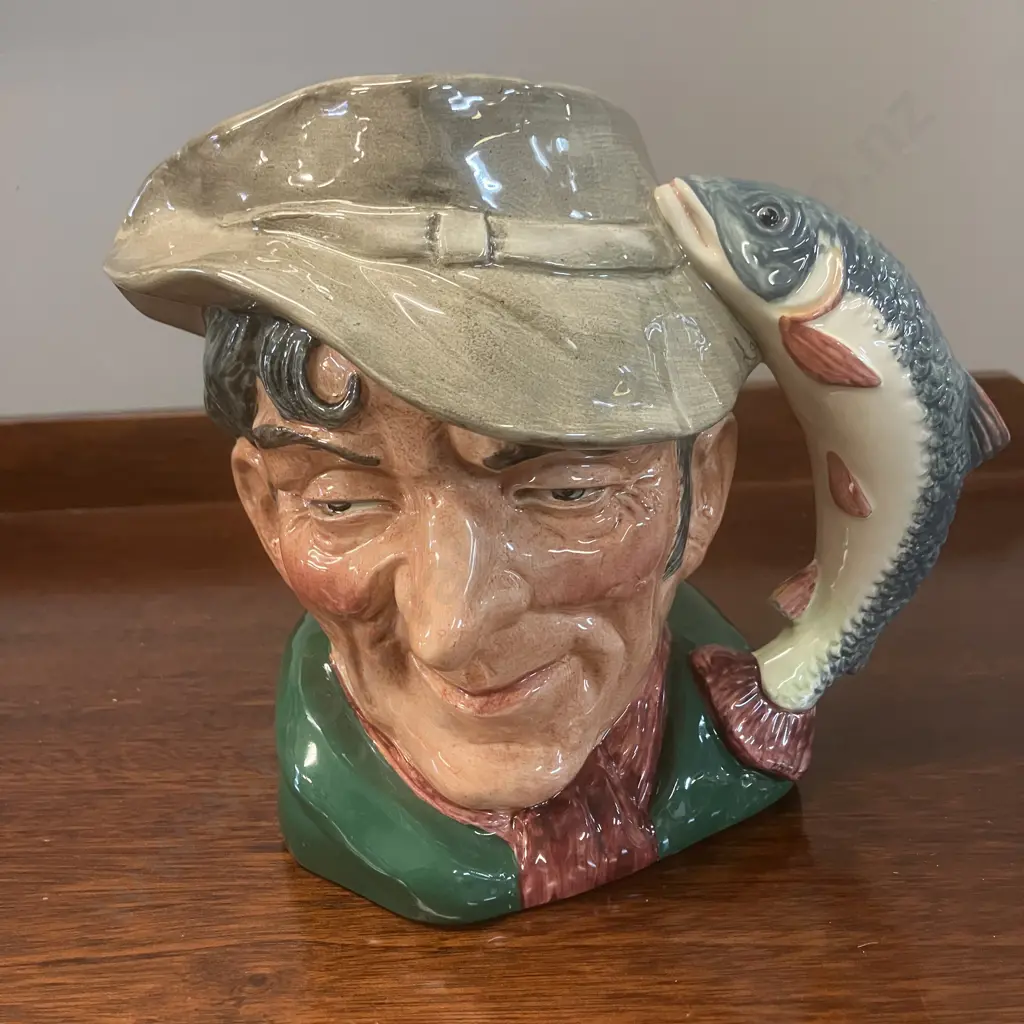 Vintage Royal Doulton 'The Poacher' Large Toby Jug D6429 c1955-73 Made In England. H17.5cm Image 1++