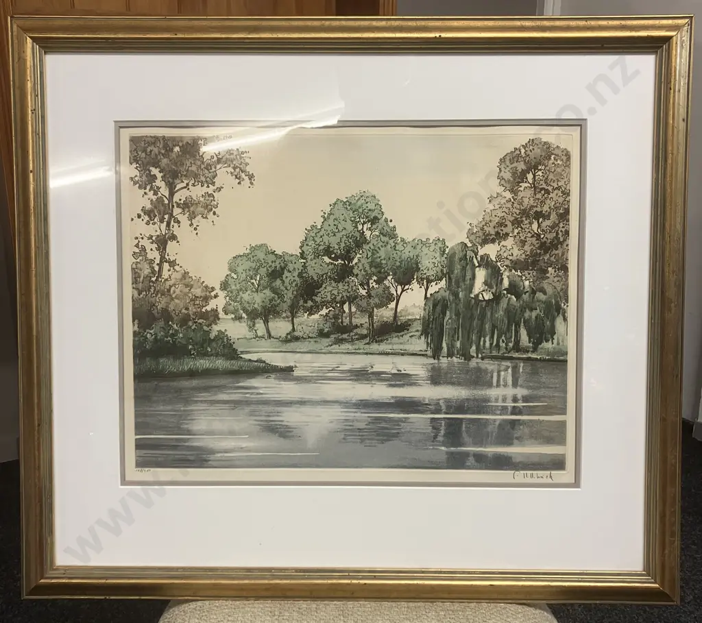 Francis Hebbelinck (Belgian, b. 1947) Framed Lithograph 158 / 350, Signed Lower Right. 57 x 65cm Image 1++